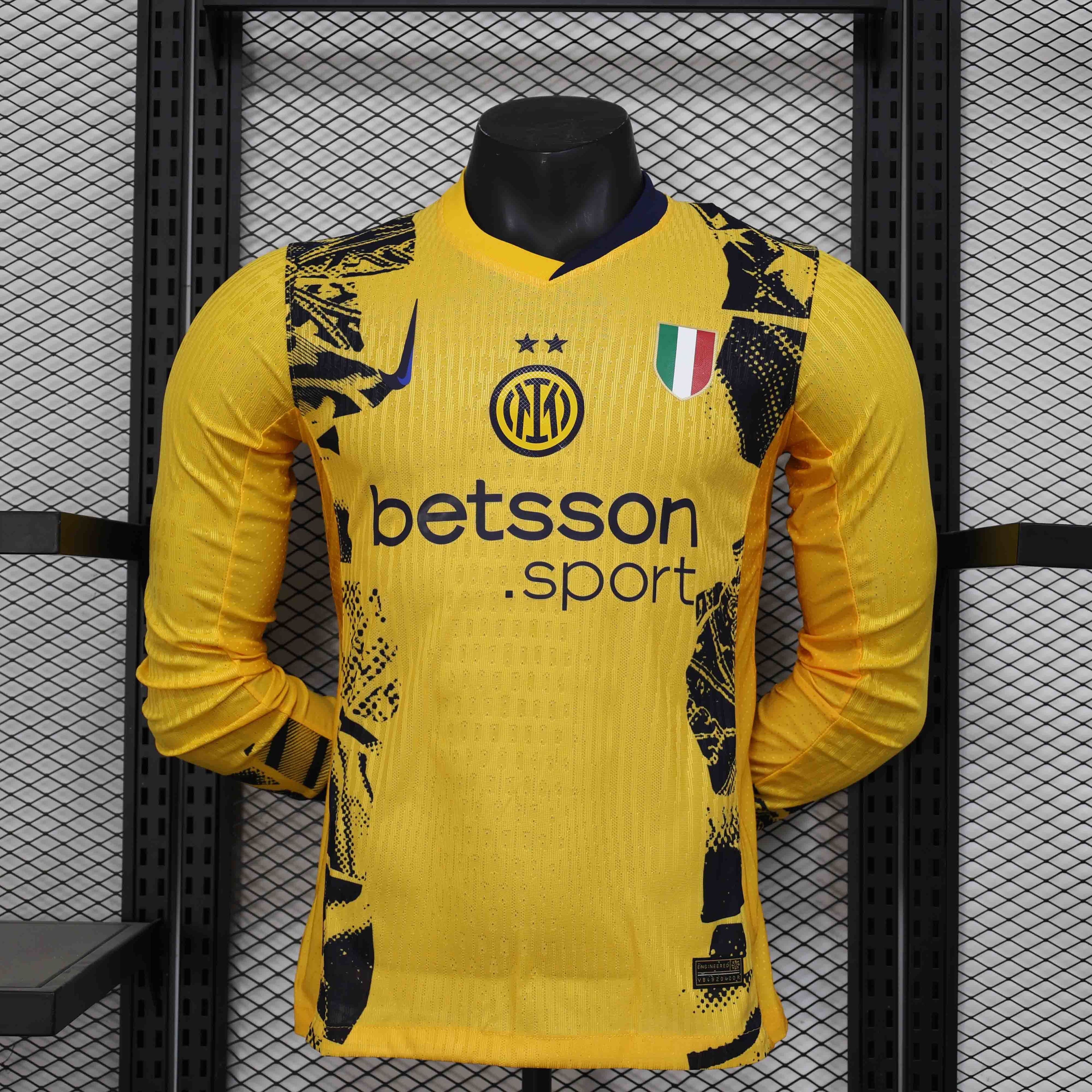 24-25 Inter Milan Third Kit Long Sleeve Player Version Shirt