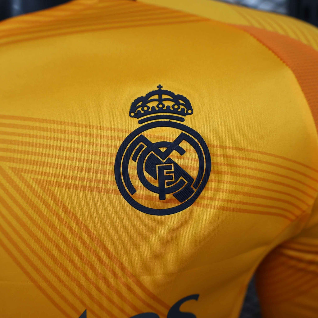 24-25 Real Madrid Away Long Sleeve Kit Player Version Shirt