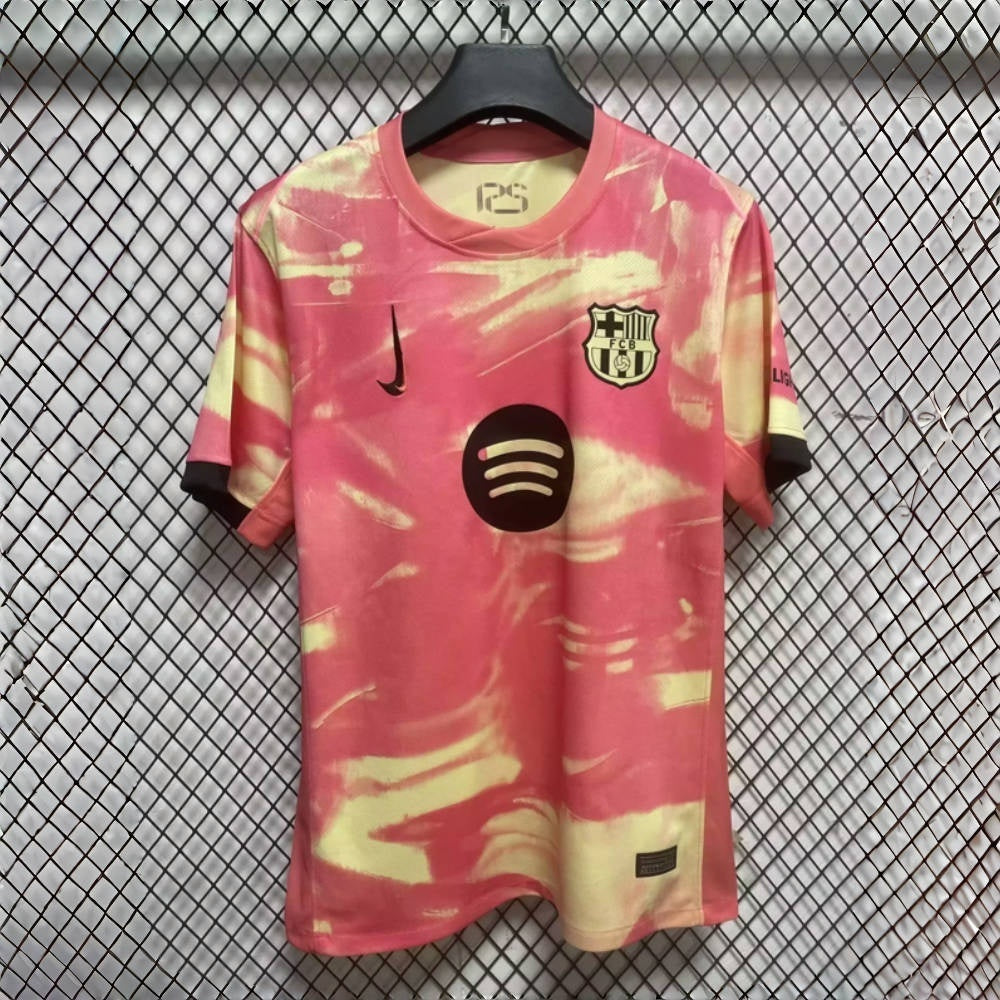 25-26 Barcelona Pink Special Edition Shirt Football Uniforms