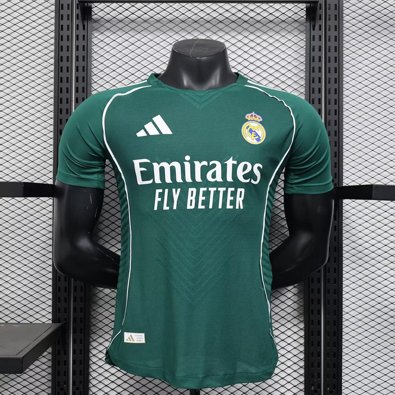 25-26 Real Madrid Green Special Edition Kit Player Version Shirt