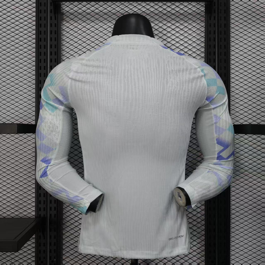 25-26 Inter Milan Away Long Sleeve Kit Player Version Shirt
