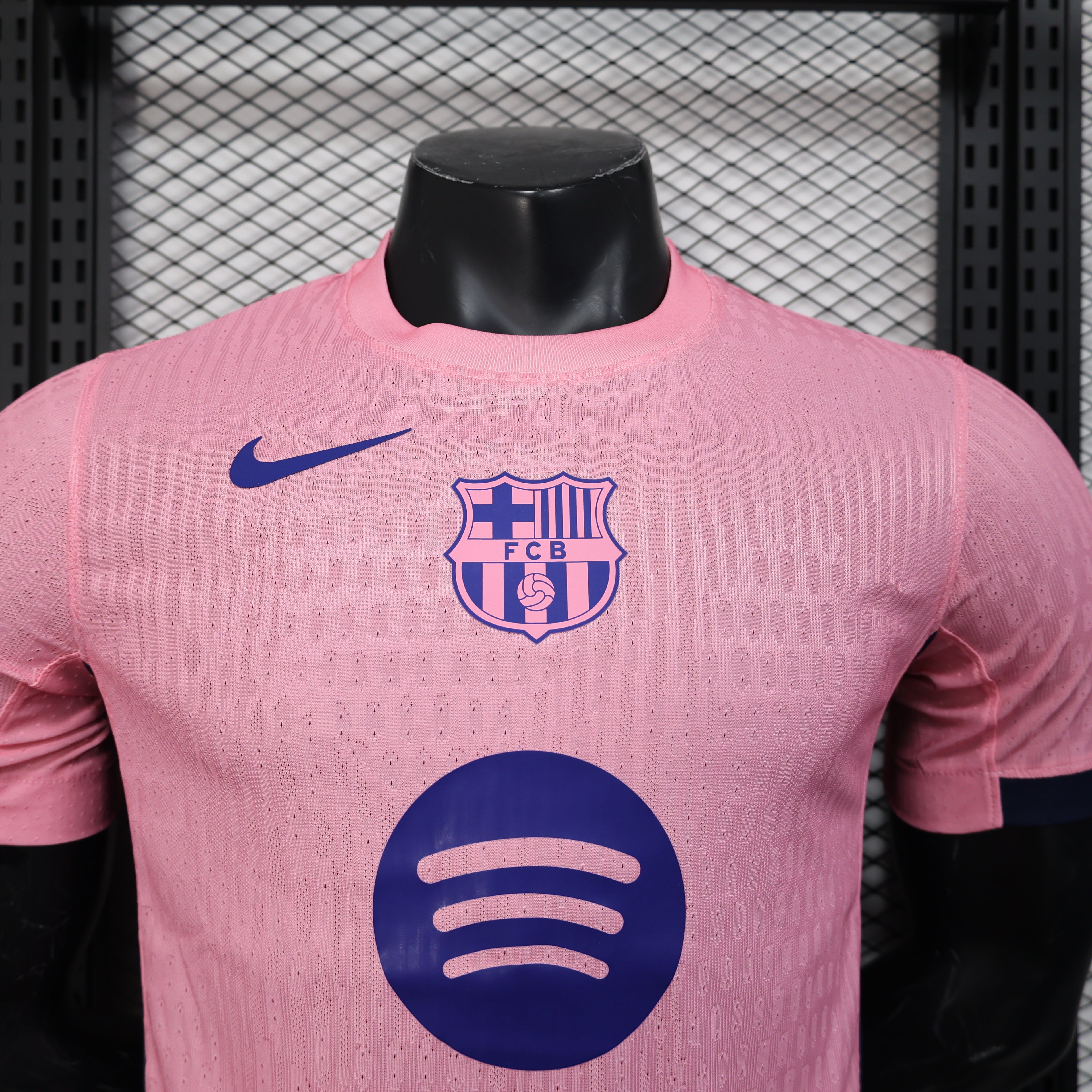 25-26 Barcelona Pink Kit Player Version Shirt