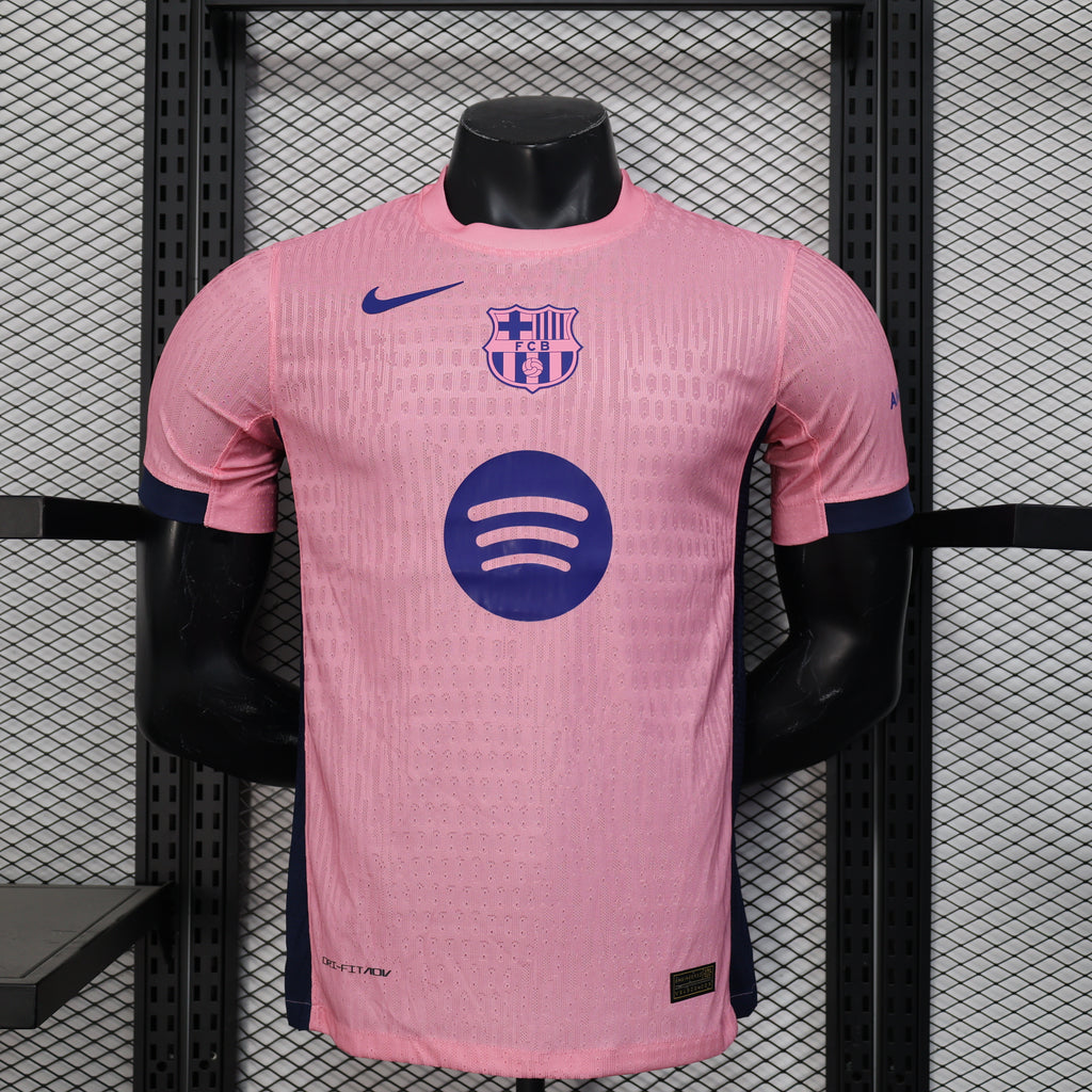 25-26 Barcelona Pink Kit Player Version Shirt