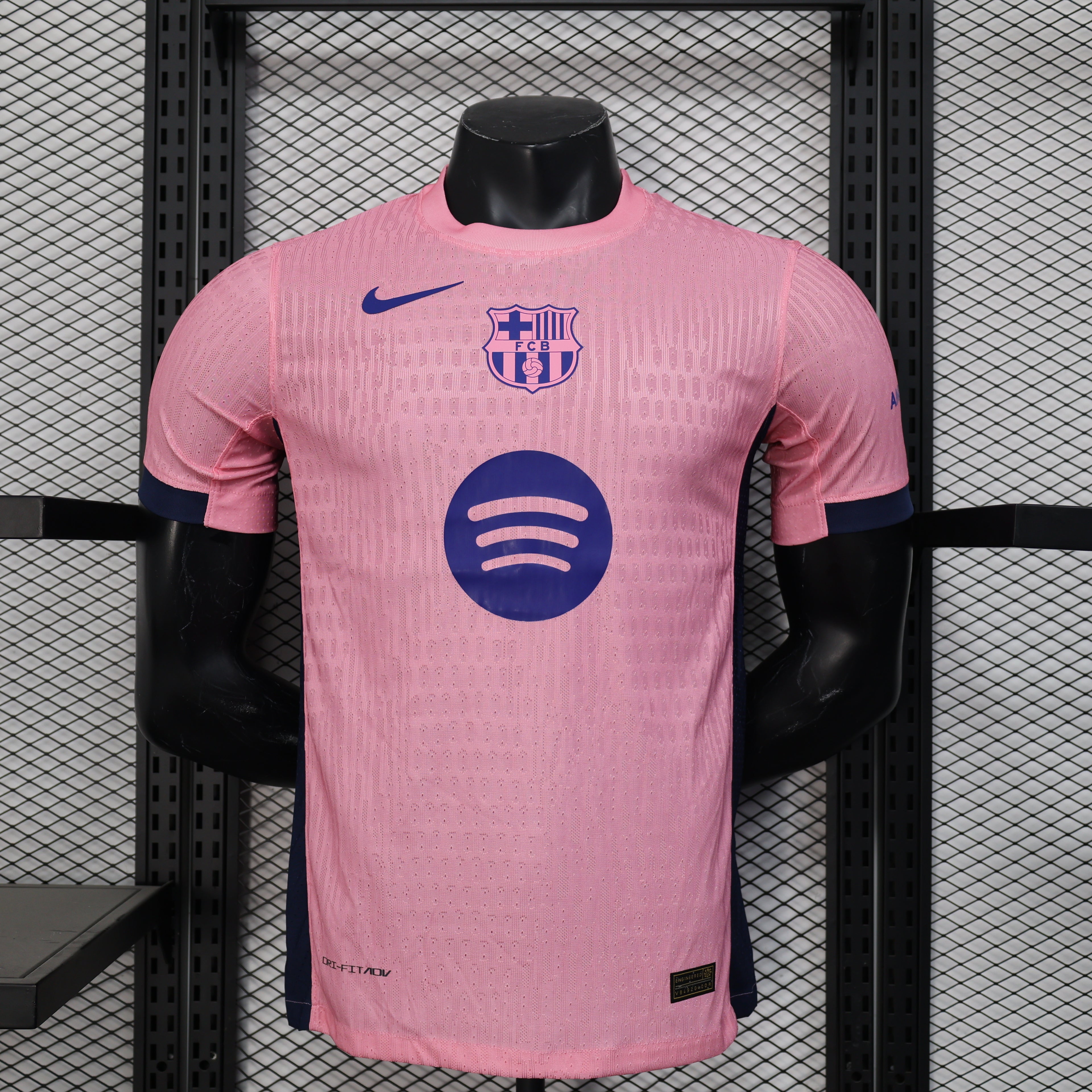 25-26 Barcelona Pink Kit Player Version Shirt