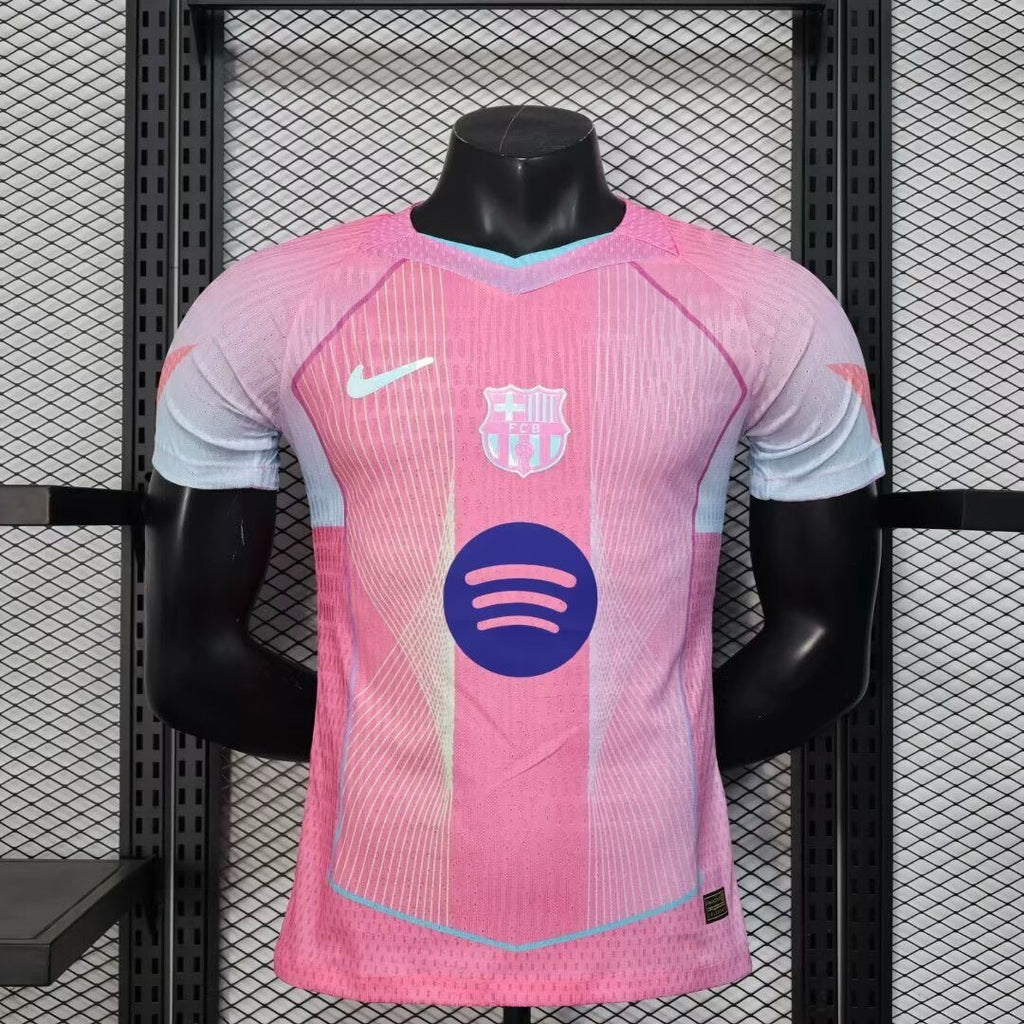25-26 Barcelona Pink Special Edition Kit Player Version Shirt