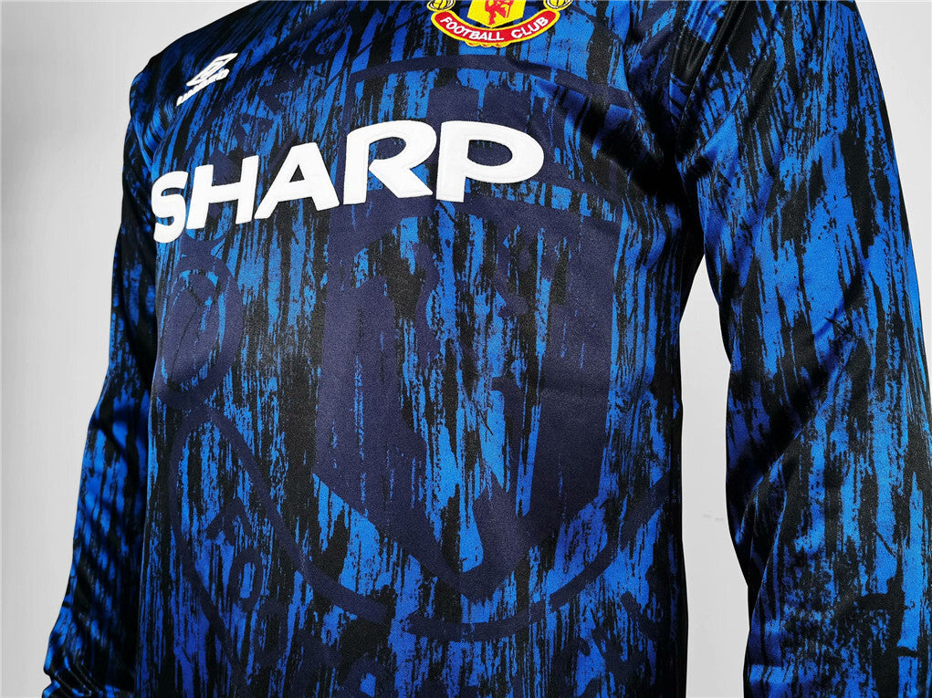 92-93 Manchester United away long sleeve