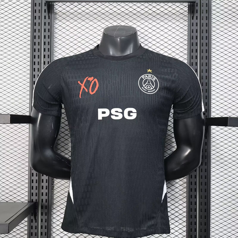 25-26 PSG x XO The Weekend Black Kit Player Version