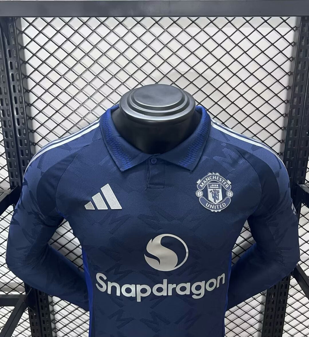 24-25 Manchester United Away Long Sleeve Player Version Shirt