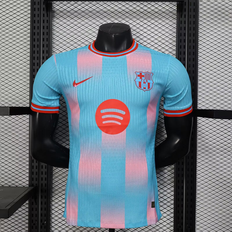 25-26 Barcelona Blue&Pink Special Edition Kit Player Version Shirt
