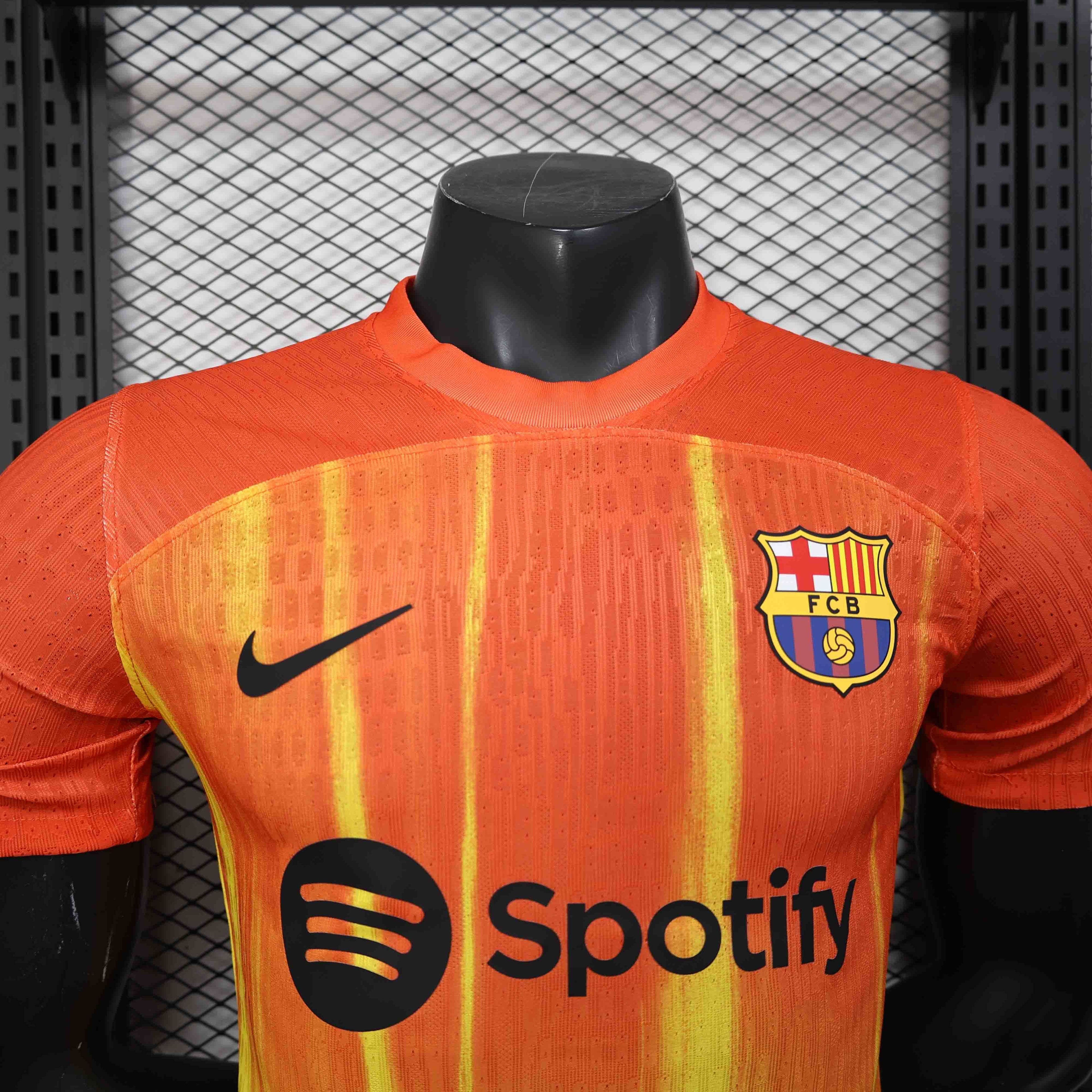 25-26 Barcelona Orange Concept Special Edition Kit Player Version Shirt