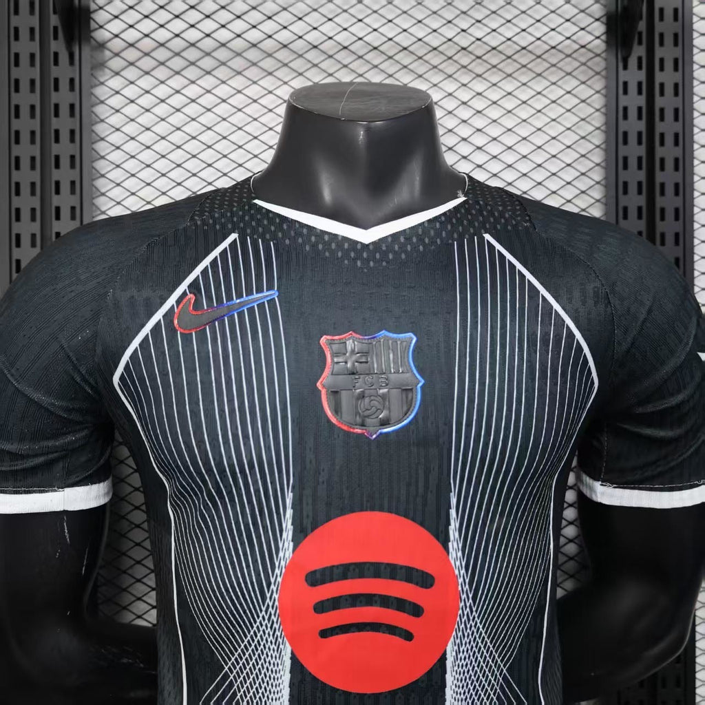 25-26 Barcelona Special Edition Black Kit Player Version Shirt