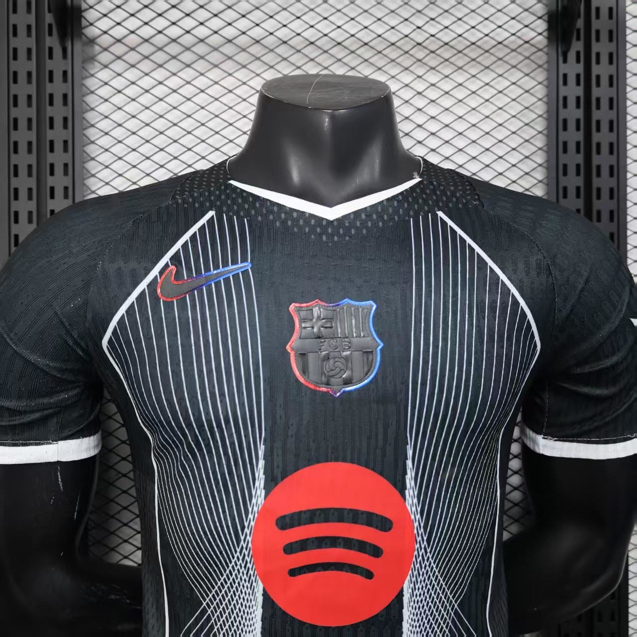 25-26 Barcelona Special Edition Black Kit Player Version Shirt