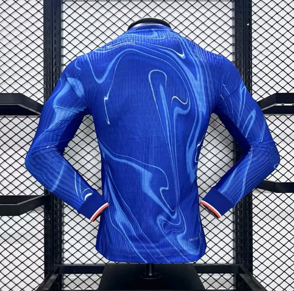 24-25 Chelsea Home Long Sleeve Kit Player Version Shirt Soccer
