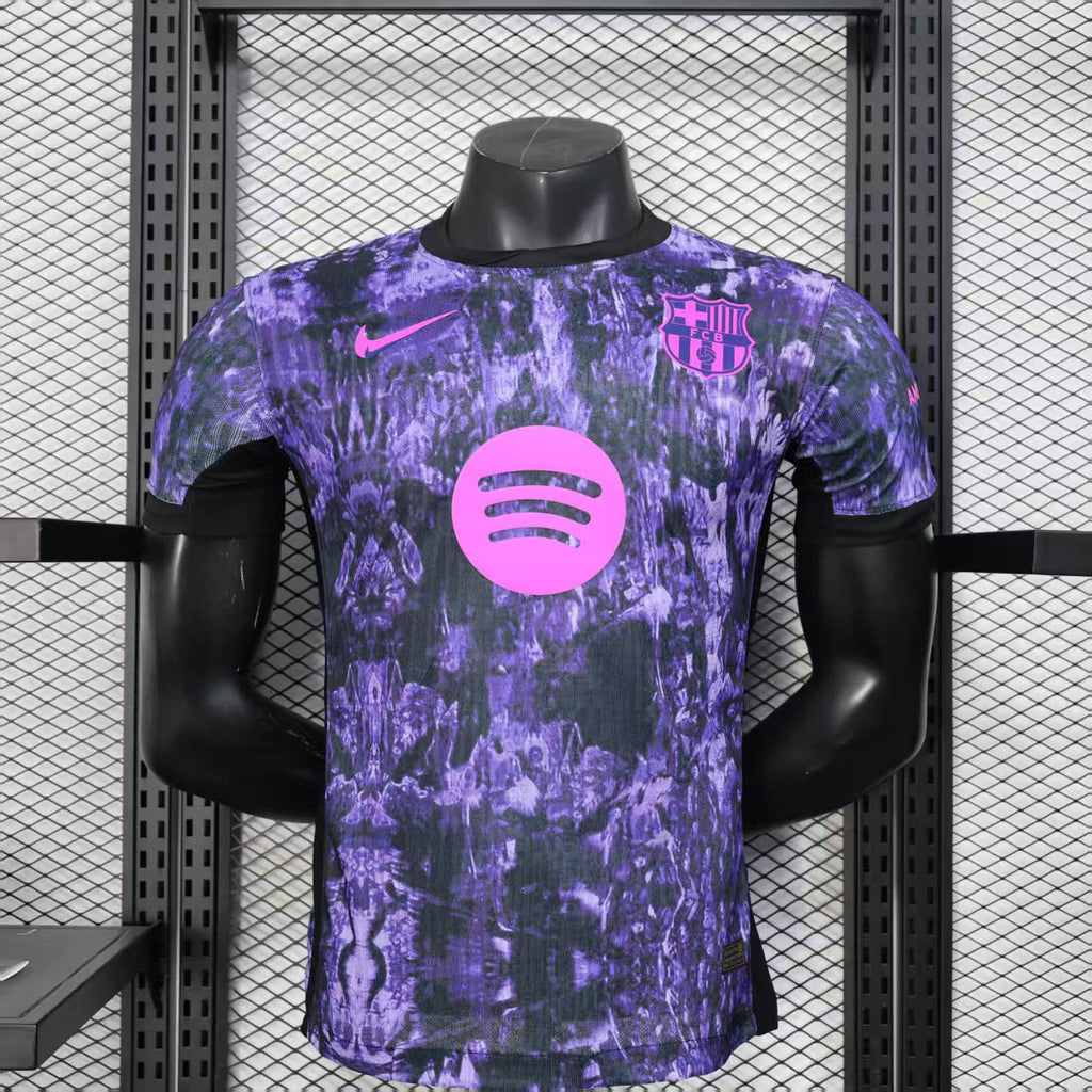 25-26 Barcelona Purple Special Edition Kit Player Version Shirt