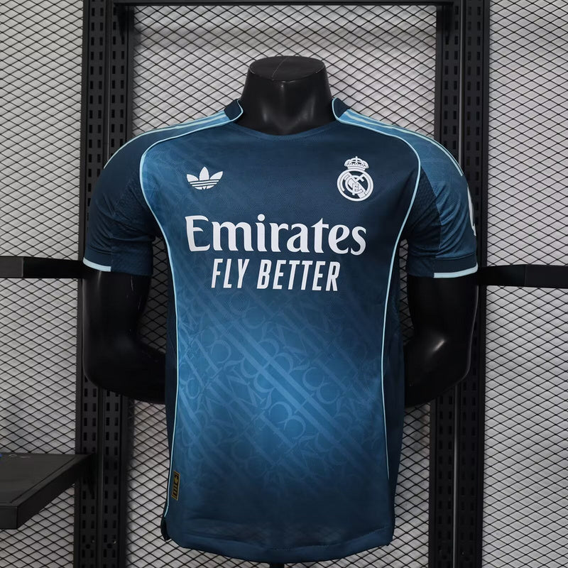 25-26 Real Madrid Blue Gradient Special Edition Kit Player Version Shirt