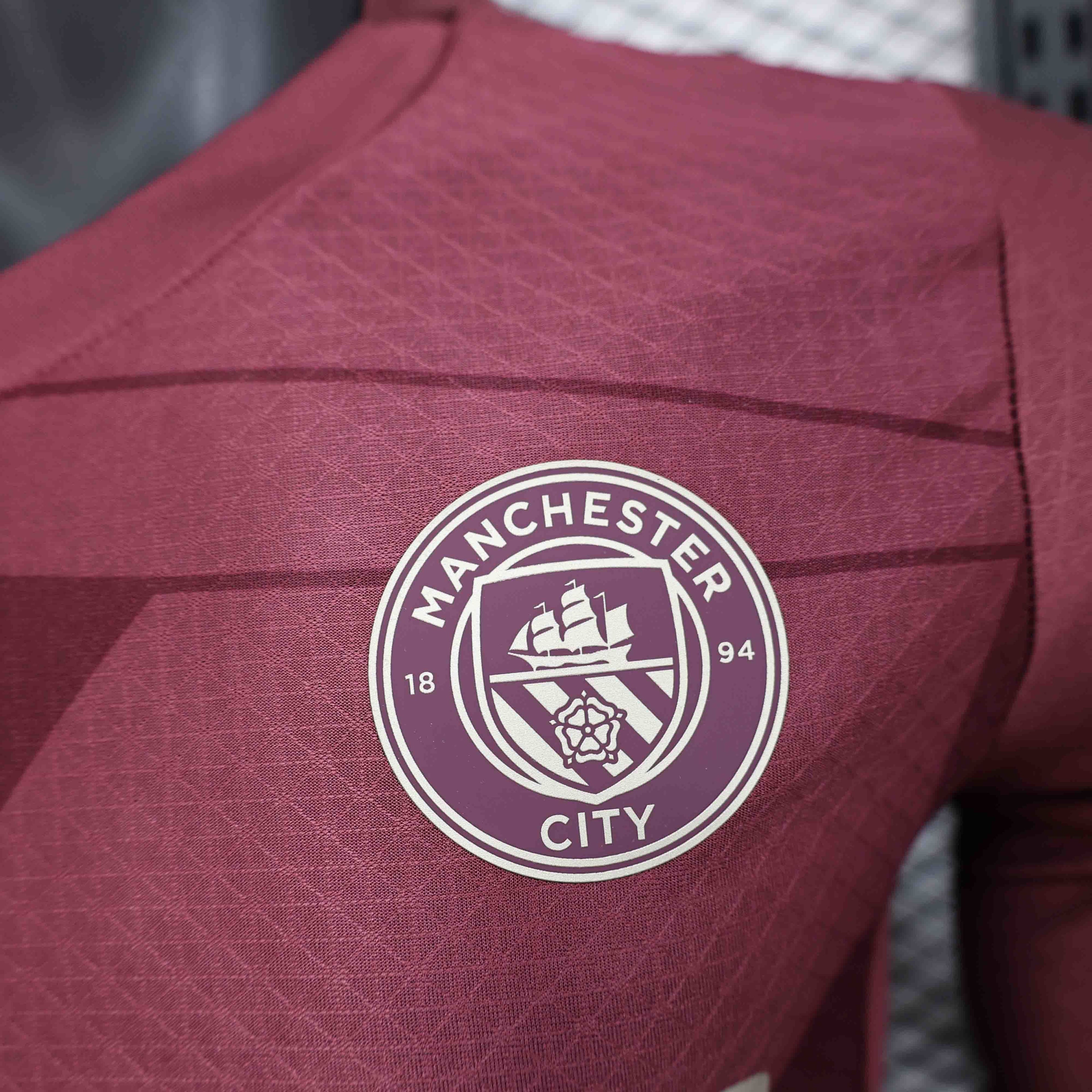 24-25 Manchester City Third Kit Long Sleeve Player Version Shirt