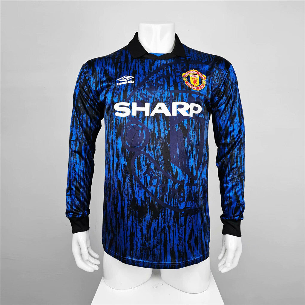 92-93 Manchester United away long sleeve
