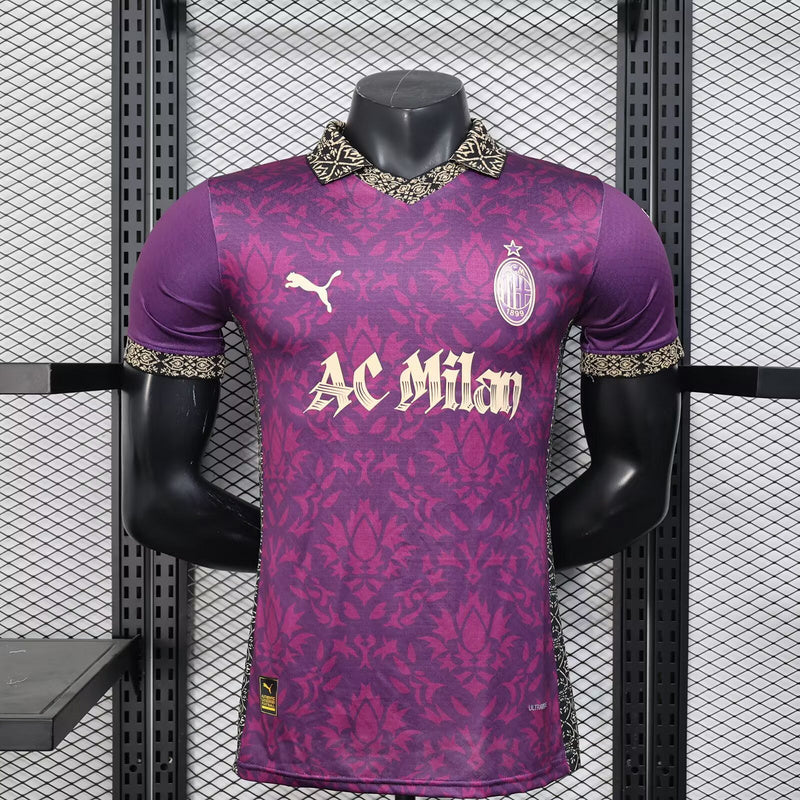 25-26 AC Milan Purple Special Edition Kit Player Version Shirt