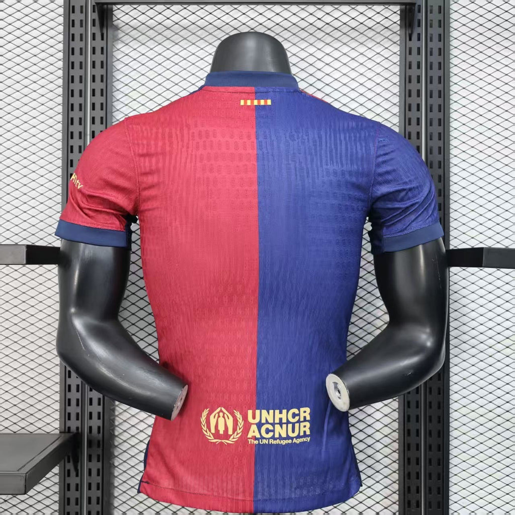 24-25 Barcelona Home Kit TS-1989 Player Version Shirt