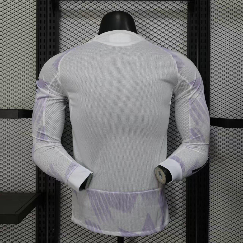25-26 Manchester United Away Long Sleeve Kit Player Version