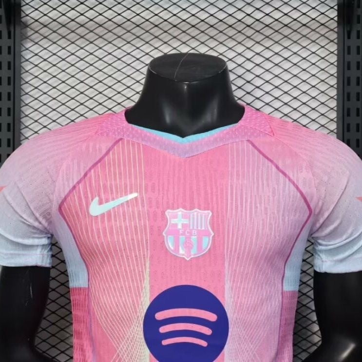 25-26 Barcelona Pink Special Edition Kit Player Version Shirt