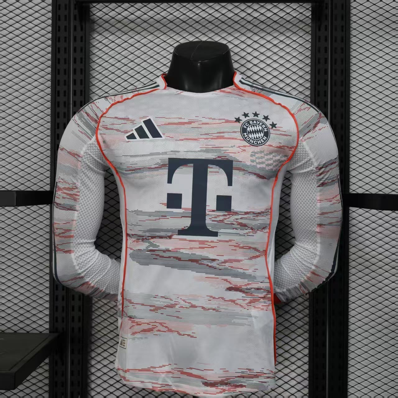 25-26 Bayern Munich Away Long Sleeve Kit Player Version Shirt Joy