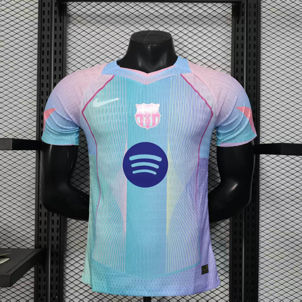 25-26 Barcelona Blue&Pink Special Edition Kit Player Version Shirt