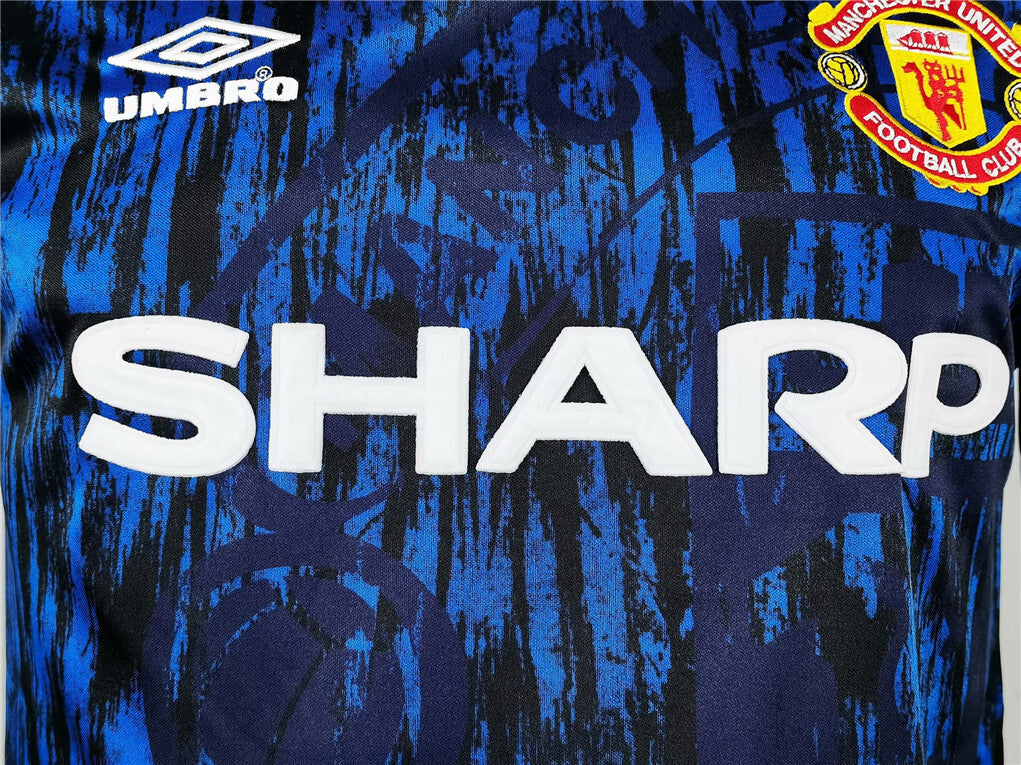 92-93 Manchester United away long sleeve
