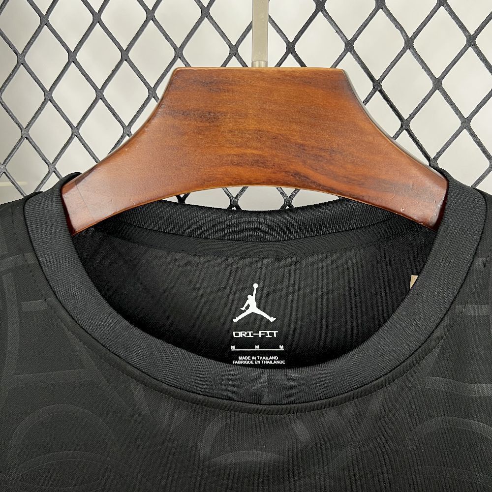 25-26 PSG Black Pre-Match Shirt Football