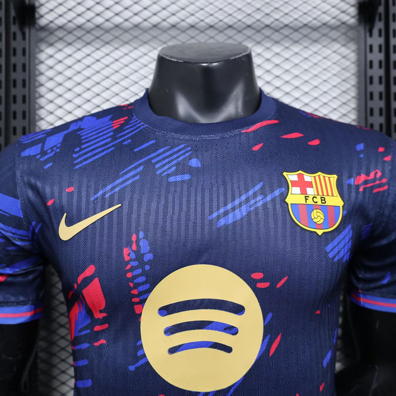 25-26 Barcelona Navy Special Edition Kit Player Version Shirt