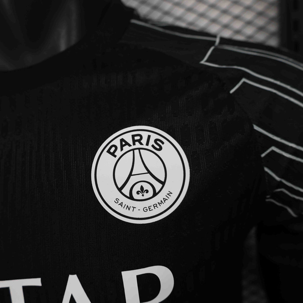 24-25 PSG Fourth Black Kit Player Version Shirt