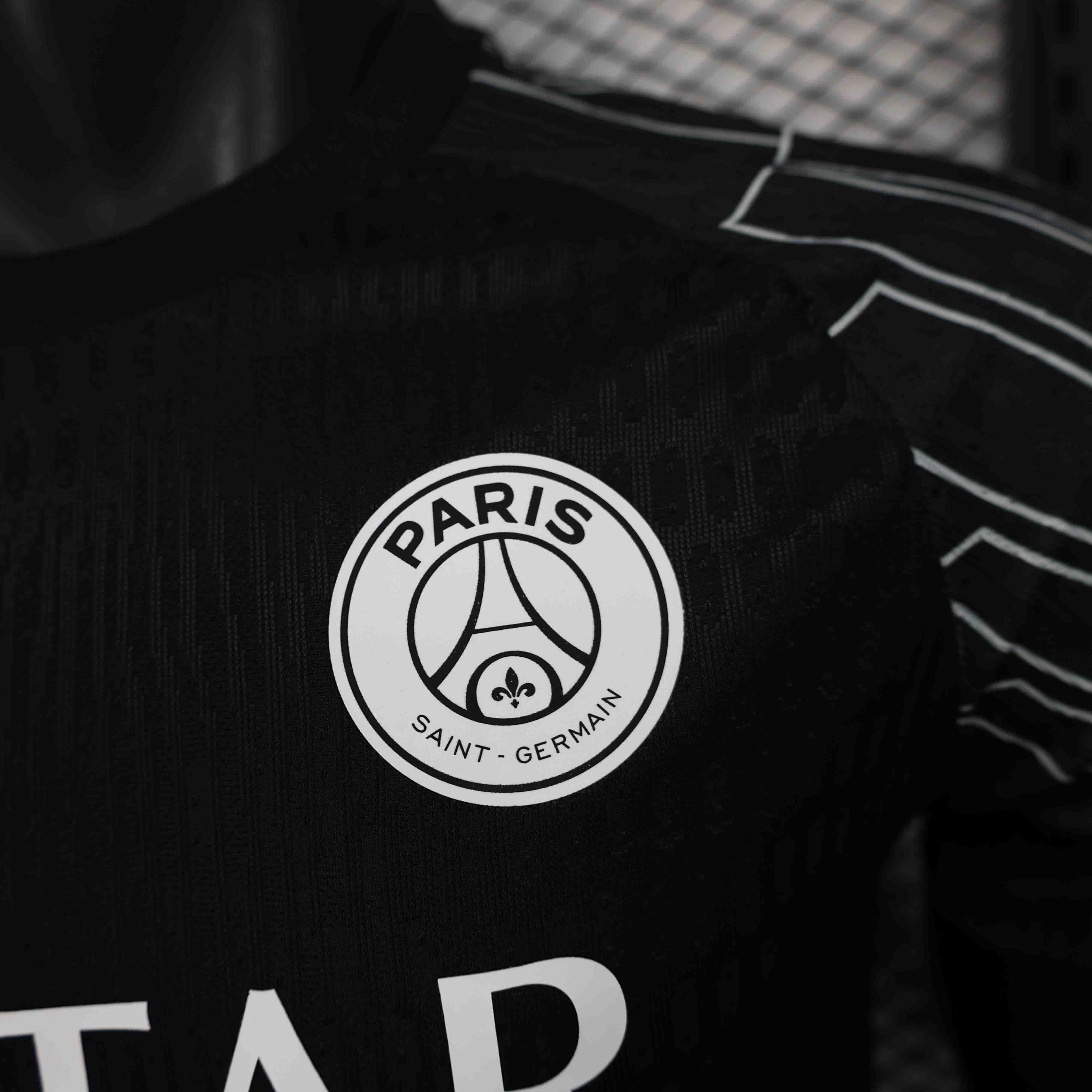 24-25 PSG Fourth Black Kit Player Version Shirt