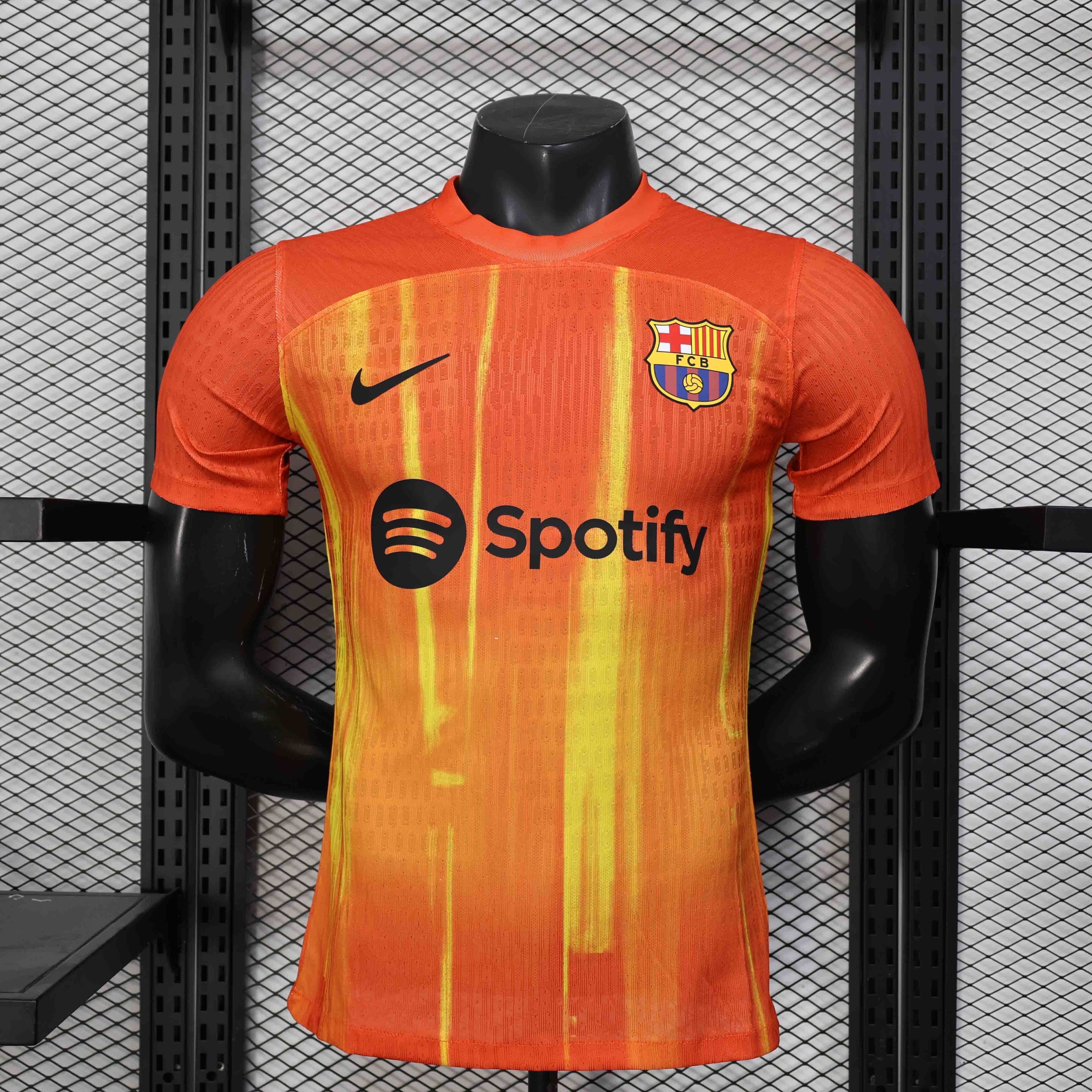 25-26 Barcelona Orange Concept Special Edition Kit Player Version Shirt