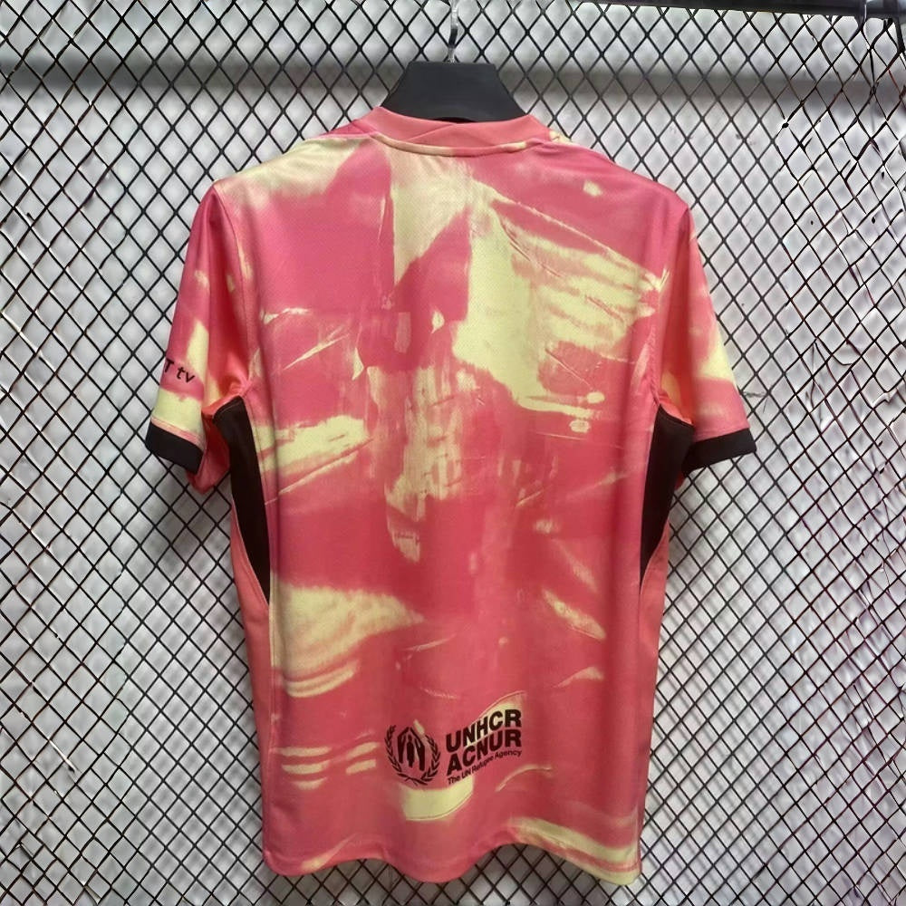 25-26 Barcelona Pink Special Edition Shirt Football Uniforms