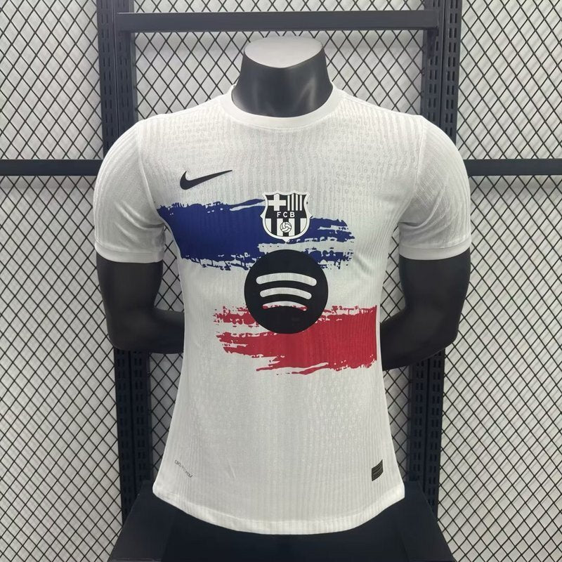 25-26 Barcelona White Special Edition Kit Player Version Shirt
