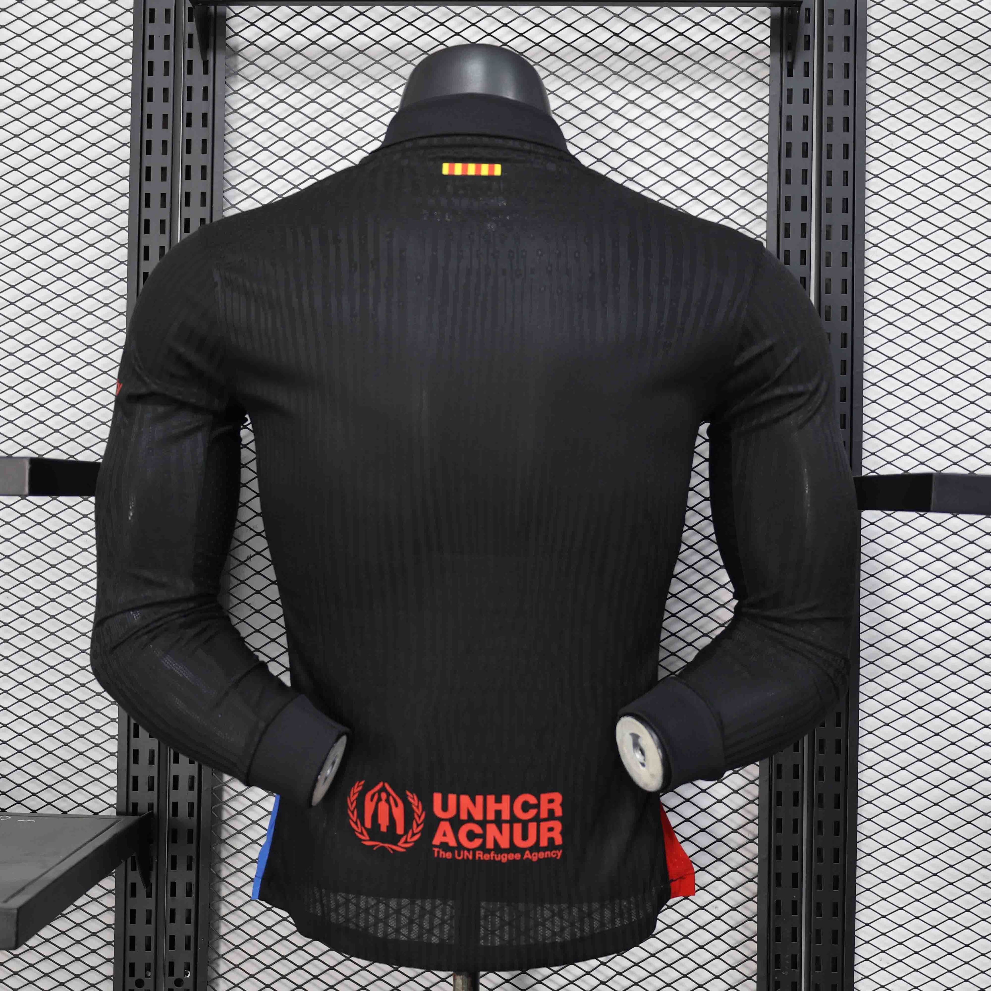 24-25 Barcelona x Travis Scott Away Long Sleeve Kit Player Version Shirt