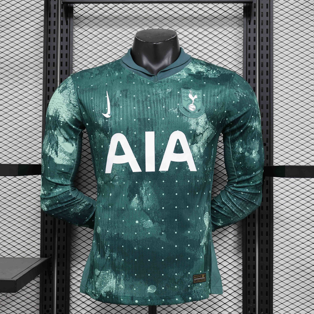24-25 Tottenham Third Long Sleeve Kit Player Version Shirt