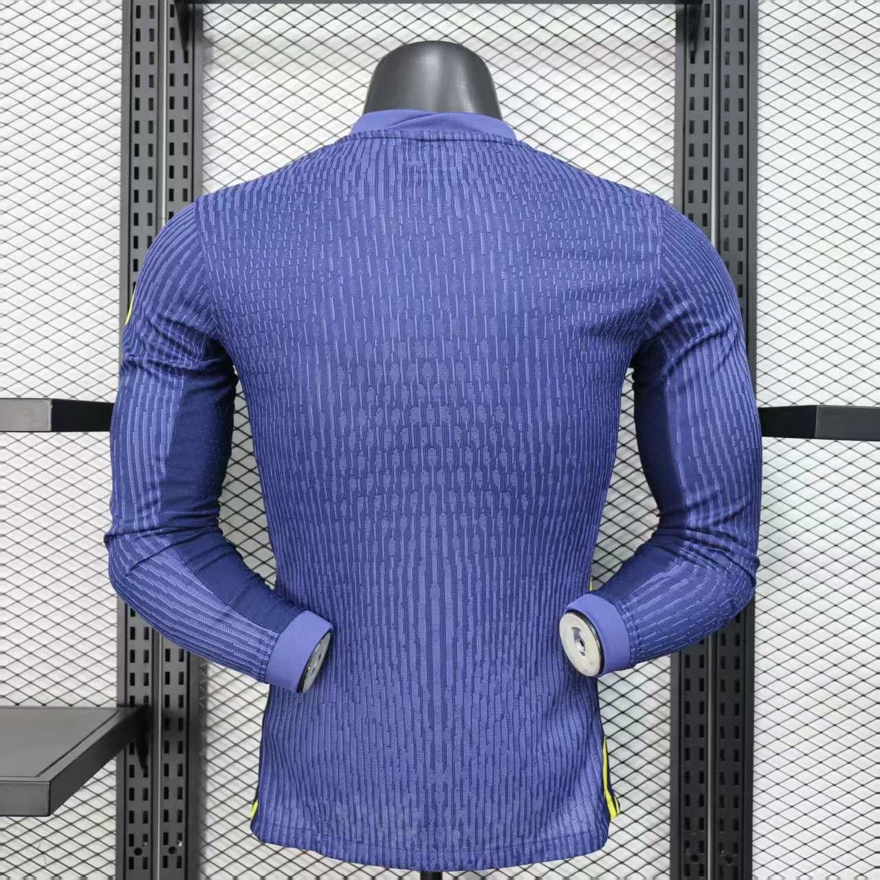 25-26 Atletico Madrid Away Long Sleeve Kit Player Version Shirt