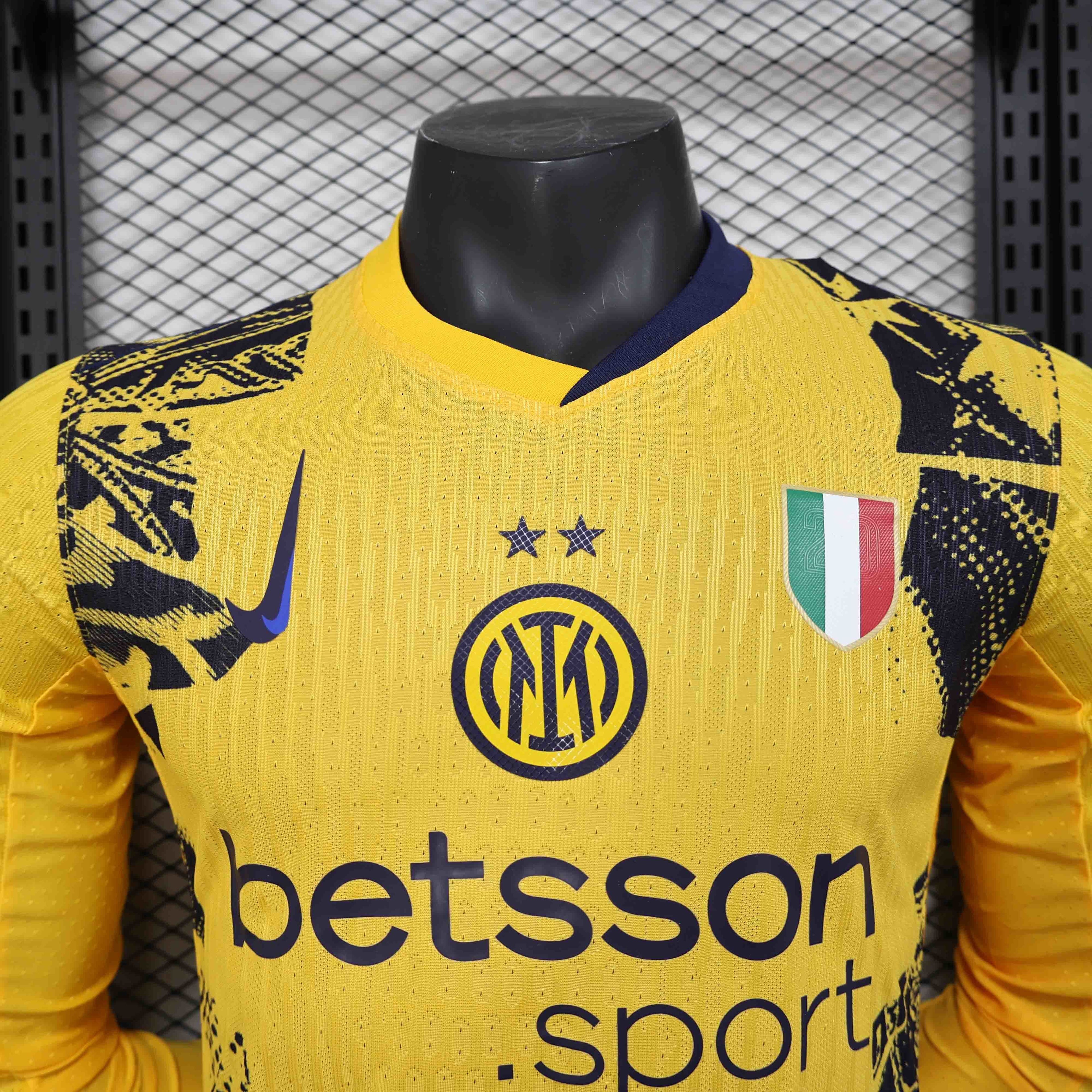 24-25 Inter Milan Third Kit Long Sleeve Player Version Shirt