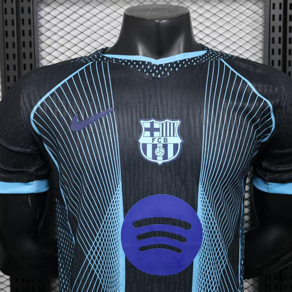 25-26 Barcelona Green&Blue 'noir' Kit Player Version