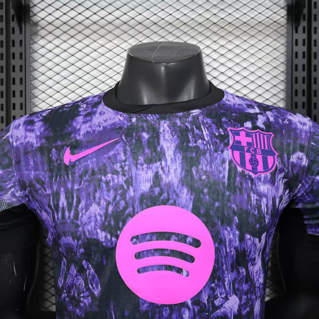 25-26 Barcelona Purple Special Edition Kit Player Version Shirt