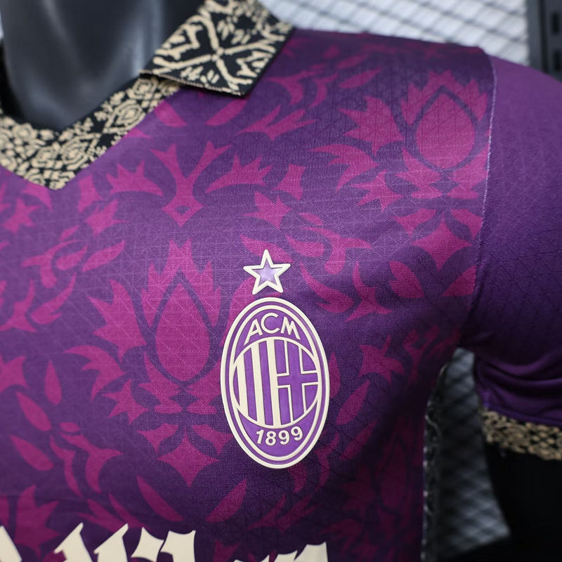 25-26 AC Milan Purple Special Edition Kit Player Version Shirt