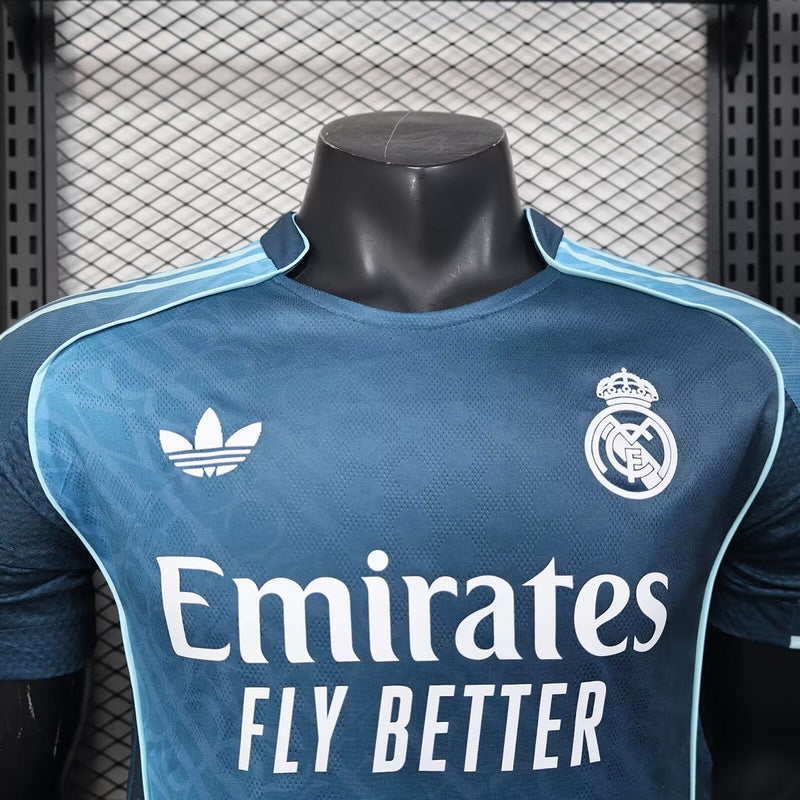25-26 Real Madrid Blue Gradient Special Edition Kit Player Version Shirt