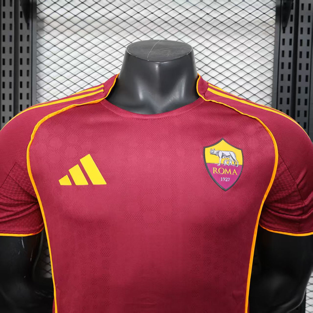 25-26 Roma Home Kit Player Version Shirt