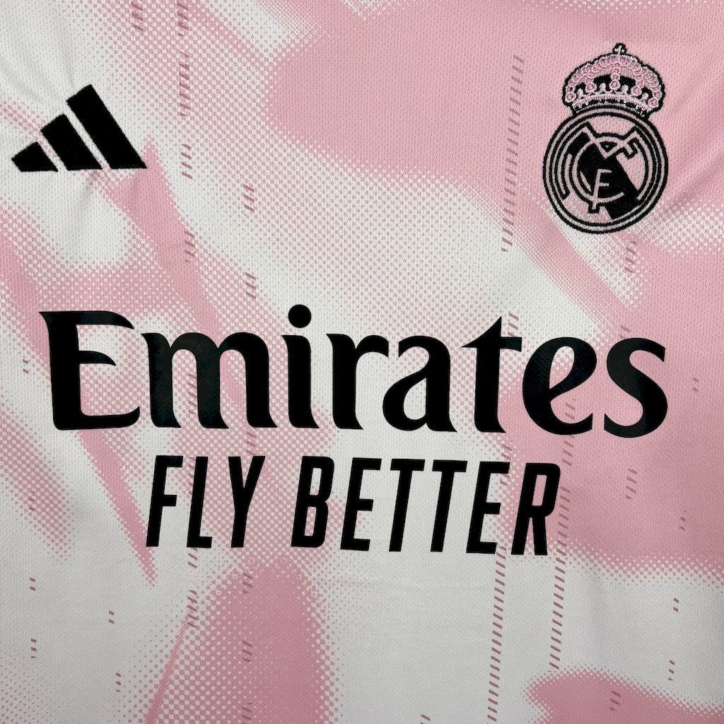 24-25 Real Madrid Pink Special Edition Shirt