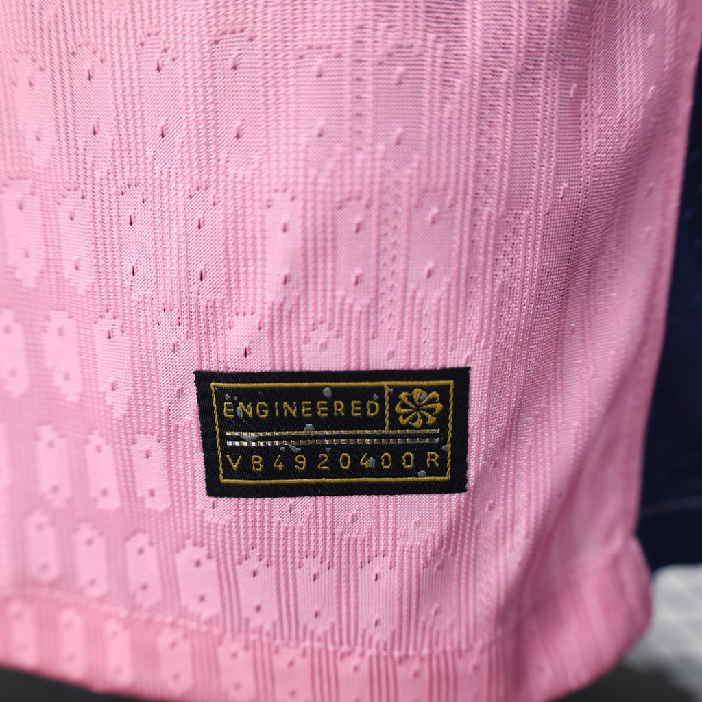 25-26 Barcelona Pink Kit Player Version Shirt