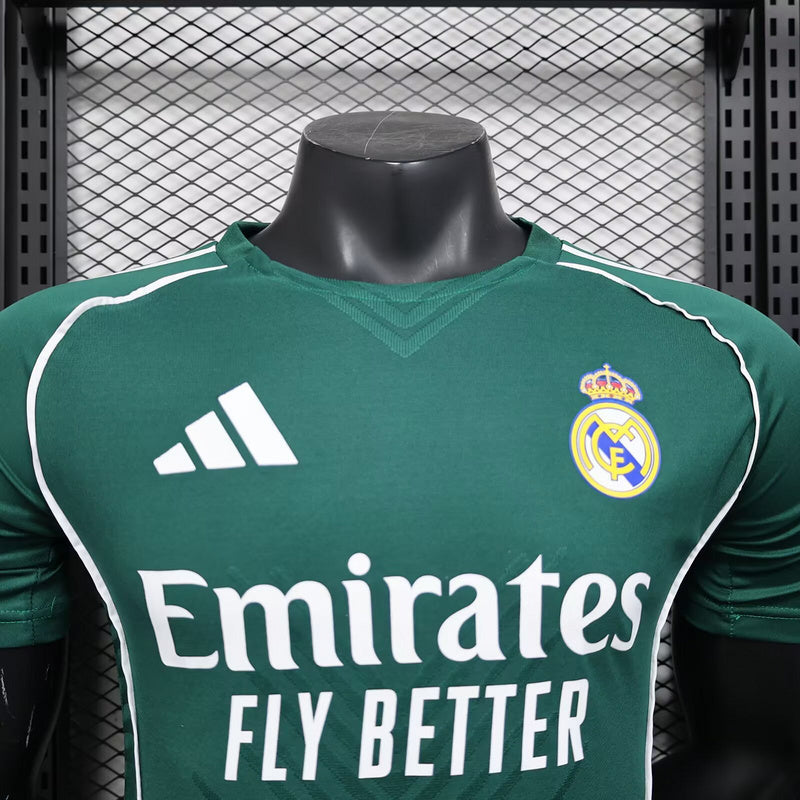 25-26 Real Madrid Green Special Edition Kit Player Version Shirt