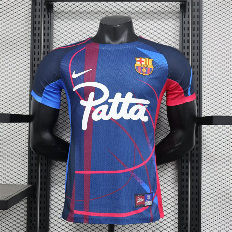 23-24 Barcelona blue special Patta player verison